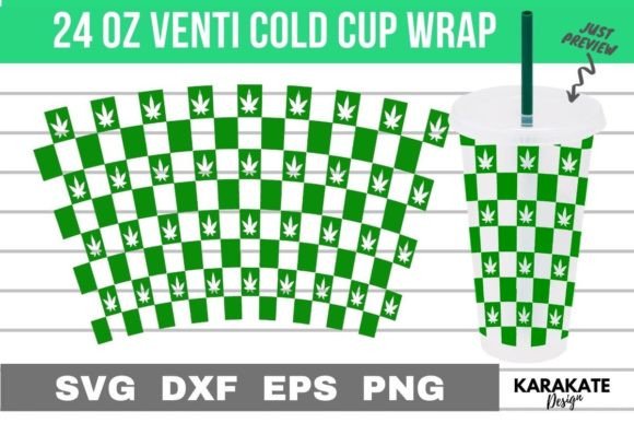 Crackers Cannabit Cup Wrap: Graphics for Crafts & Content