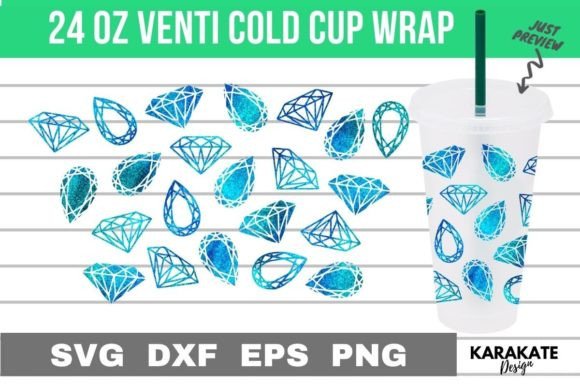 Dimond Venti Cup Wrap: Graphics for Crafts & Content
