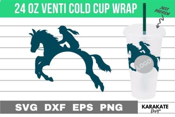 Horse Riding Graphics for Crafts