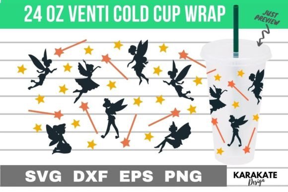 Little Fairy Venti Cup Wrap: Graphics & Crafts