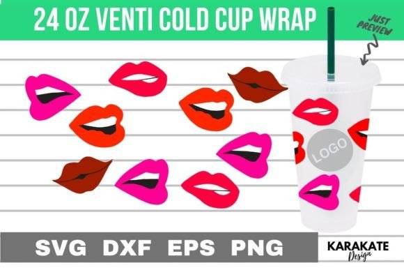 Sexy Lips Graphics for Crafts