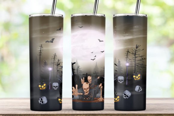 Skeleton Tumbler Graphics for Crafts