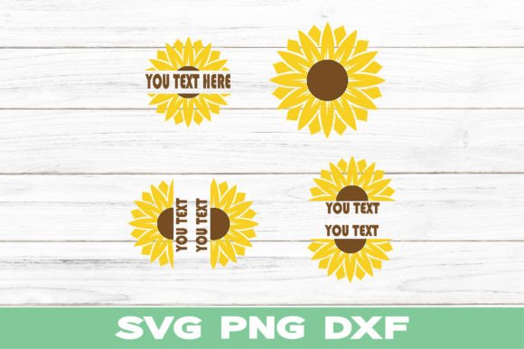 Sunflower SVG Bundle: Graphics for Crafts